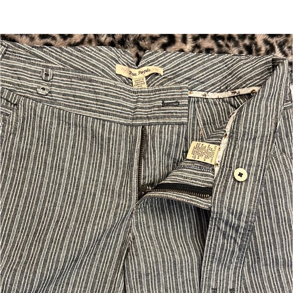 NWT Free People Pinstriped Flare Trousers size 4 - Picture 13 of 16